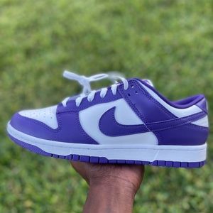 Nike dunk low retro “court purple”